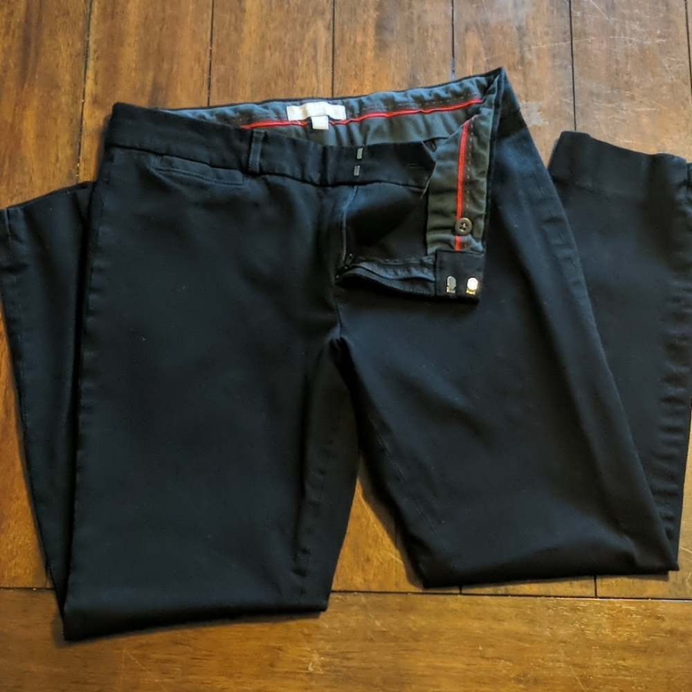Size 10 banana republic black work pants